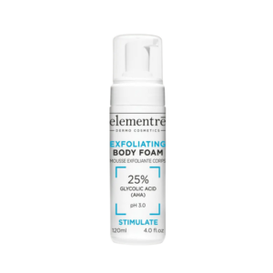 Exfoliating body foam